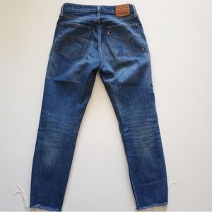 Levi's  White oak cone denim high rise